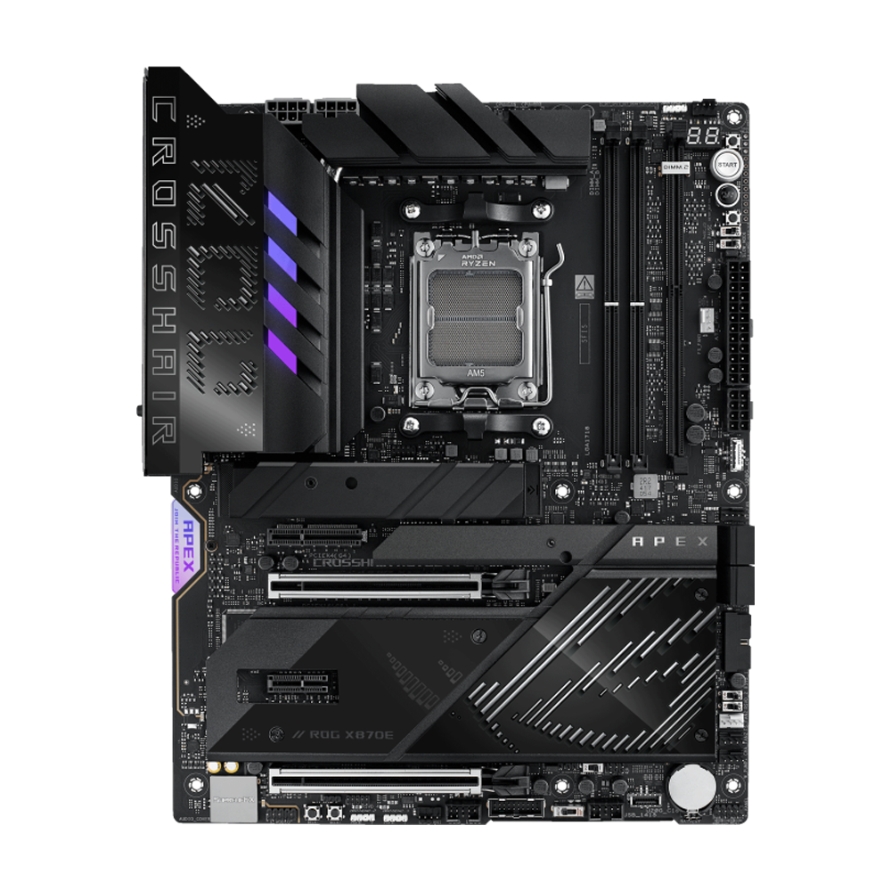 ASUS ROG CROSSHAIR X870E APEX DDR5 Motherboard - Black
