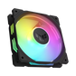 ASUS TUF Gaming TR120 ARGB Reverse Single Pack Fan - Black