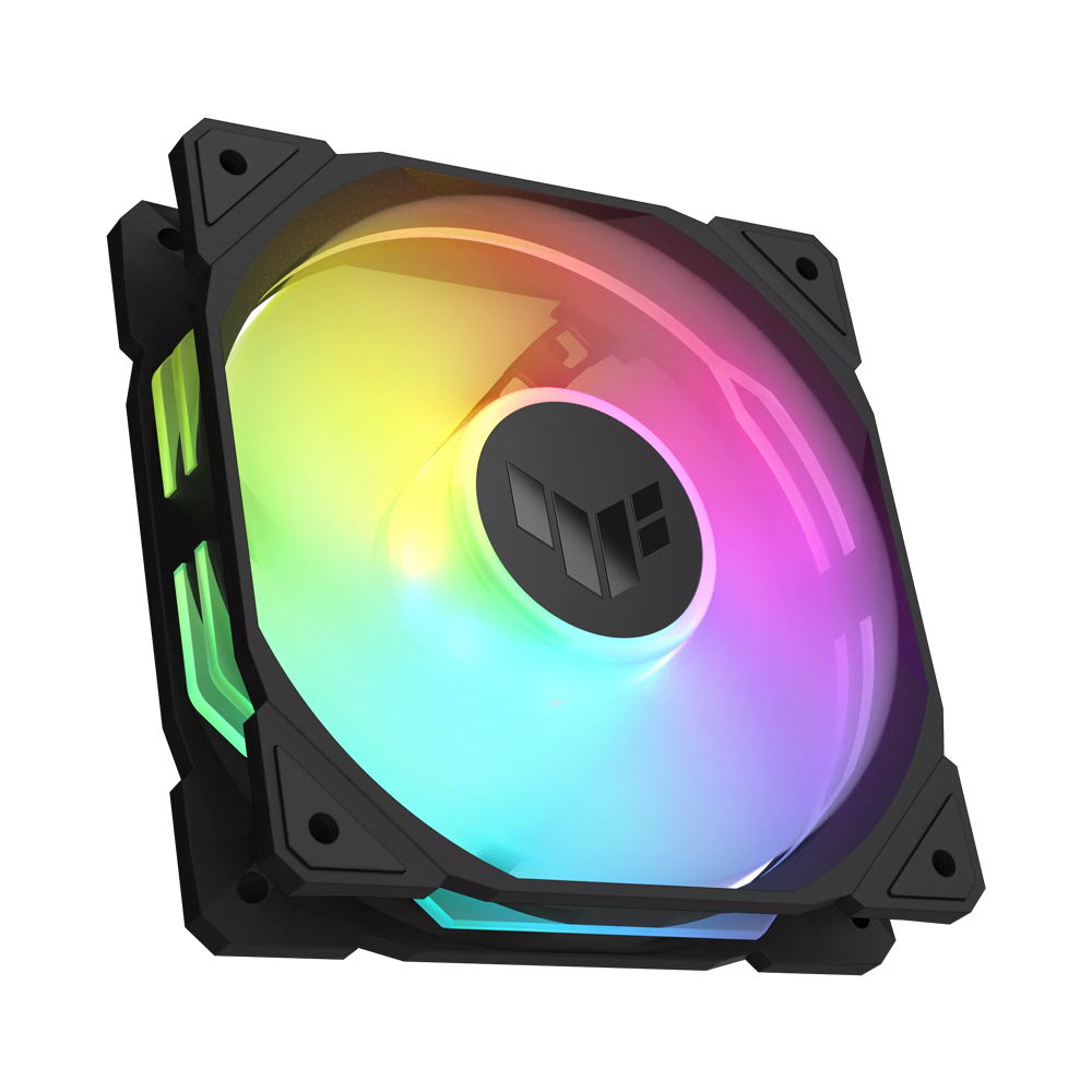 ASUS TUF Gaming TR120 ARGB Reverse Single Pack Fan - Black
