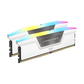 CORSAIR VENGEANCE 16GB (2x8GB) DDR5 DRAM Up To 5200MT/s CL40 AMD EXPO & Intel XMP Memory Kit - White