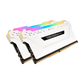 CORSAIR VENGEANCE RGB PRO 16GB(2 x 8GB) 3200MHz Memory Kit - White