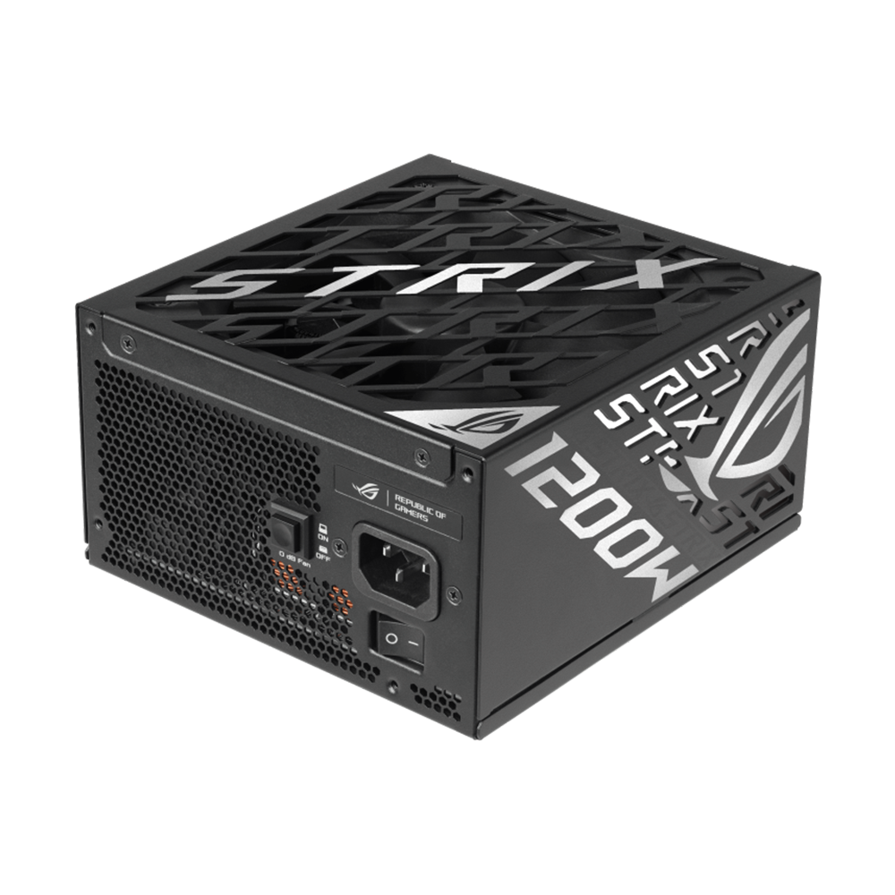 ASUS ROG STRIX 1200W 80 Plus Platinum ATX 3.1 PCIe Gen 5 Power Supply - Black