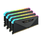 Corsair VENGEANCE RGB RT 64GB (4 x 16GB) DDR4 DRAM 3600MHz C18 Memory Kit – Black