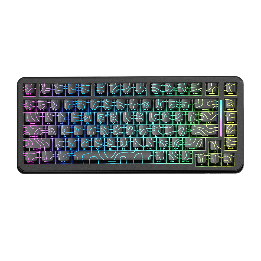 ATTACK SHARK X82PRO HE Magnetic Switch Wireless Gaming Keyboard - Black