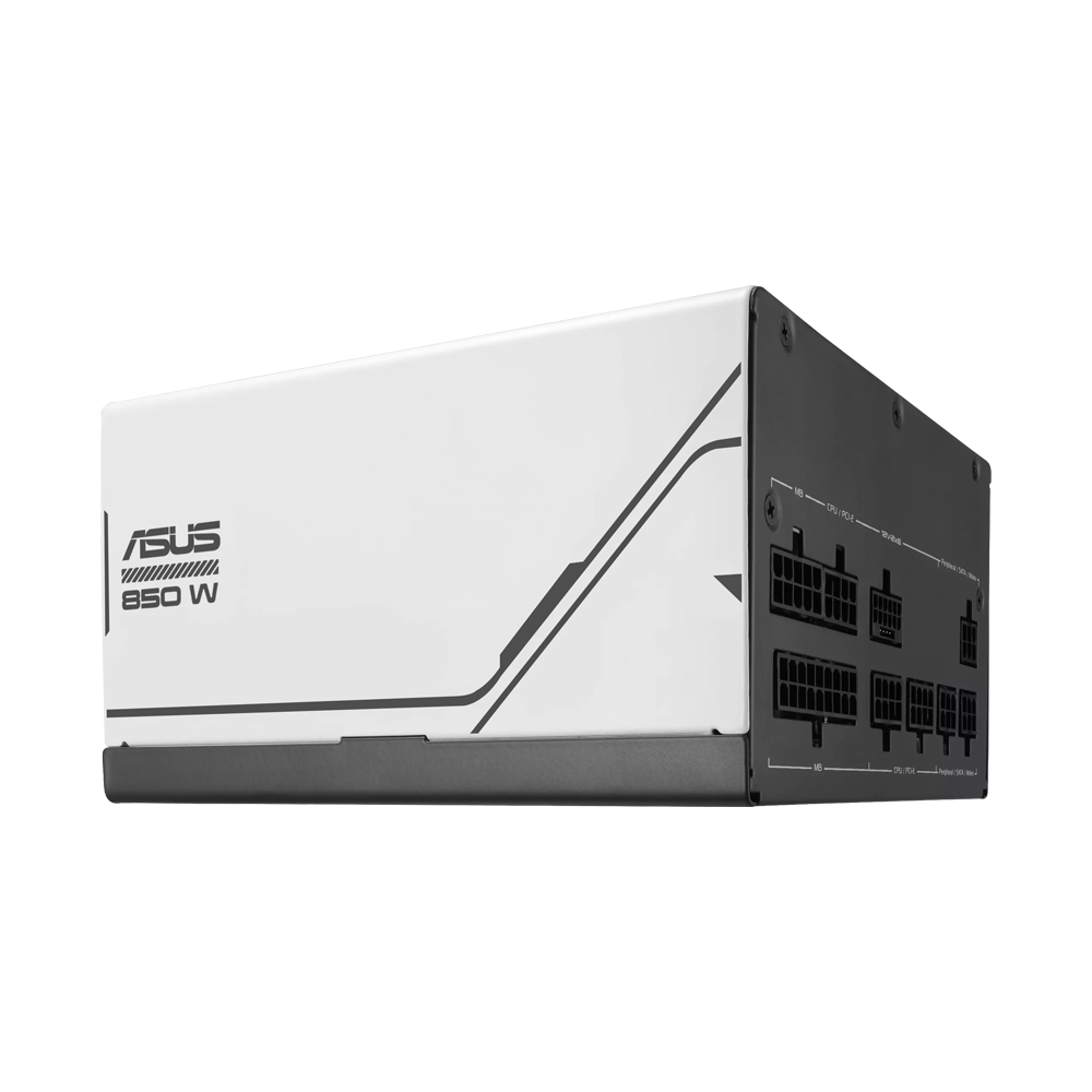ASUS PRIME 850W 80 Plus Gold Fully Modular Power Supply - White