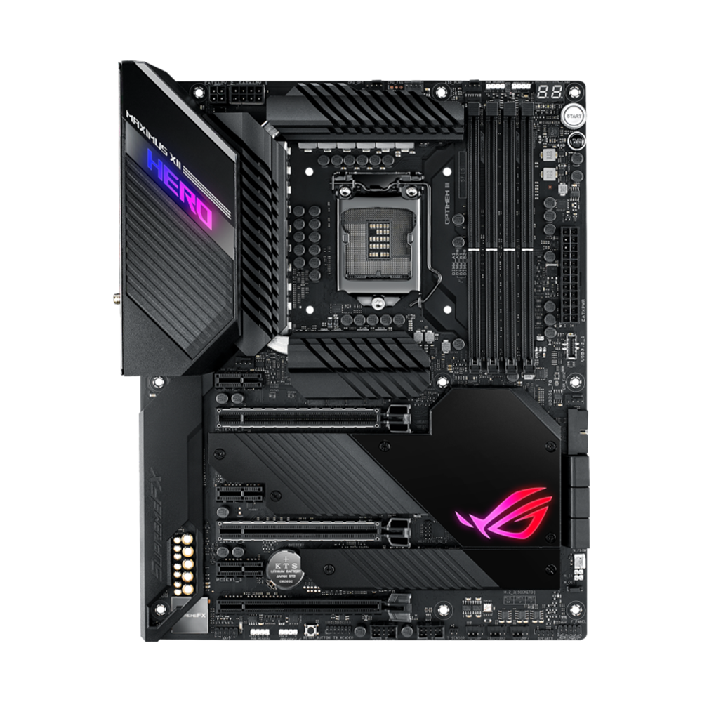 ASUS ROG MAXIMUS XII HERO Wi-Fi DDR4 RGB Motherboard - Black