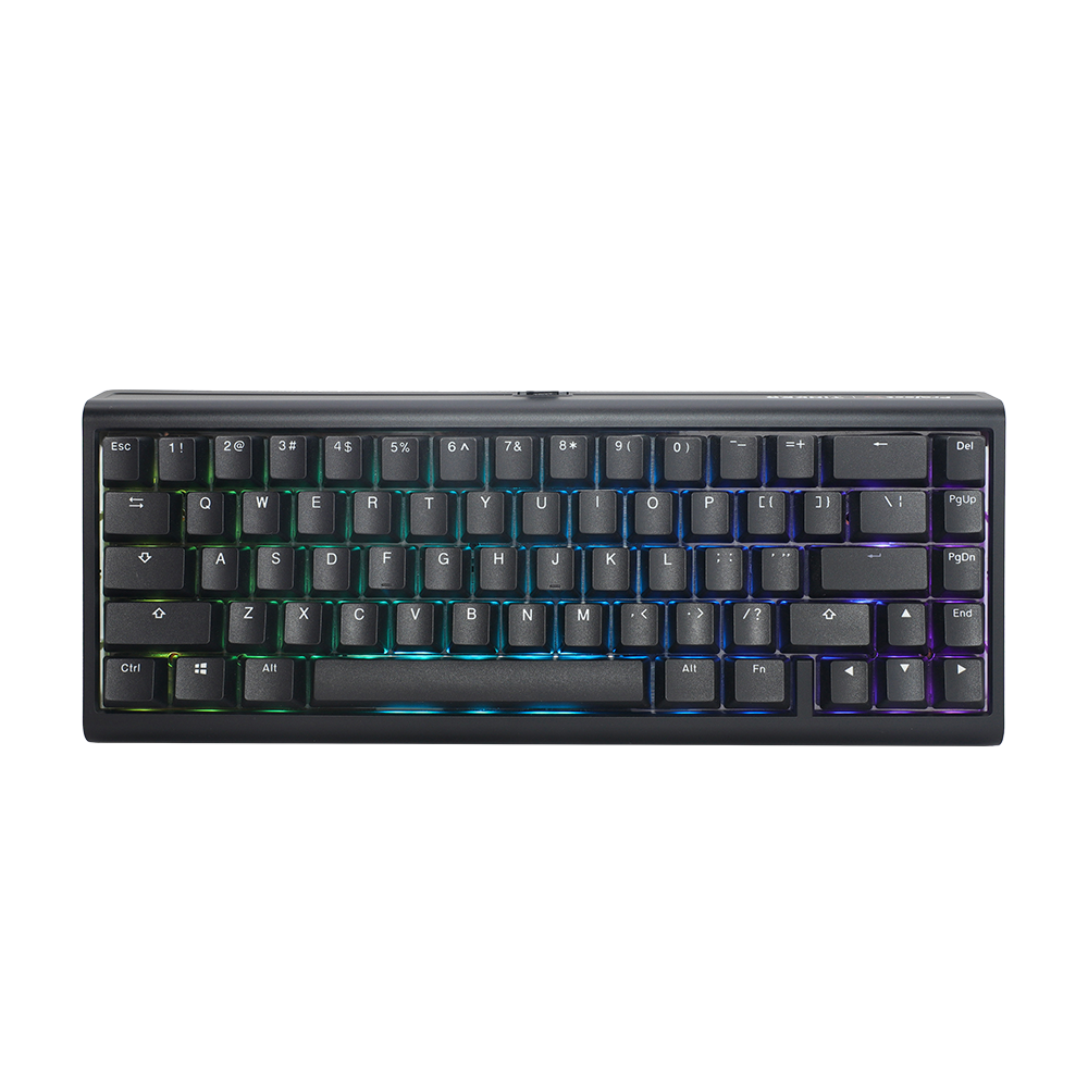 DUCKY PROJECTD TINKER 65 HOT SWAP Wired Blue Switch Cherry RGB Mechanical Gaming Keyboard Arabic - Classic Black
