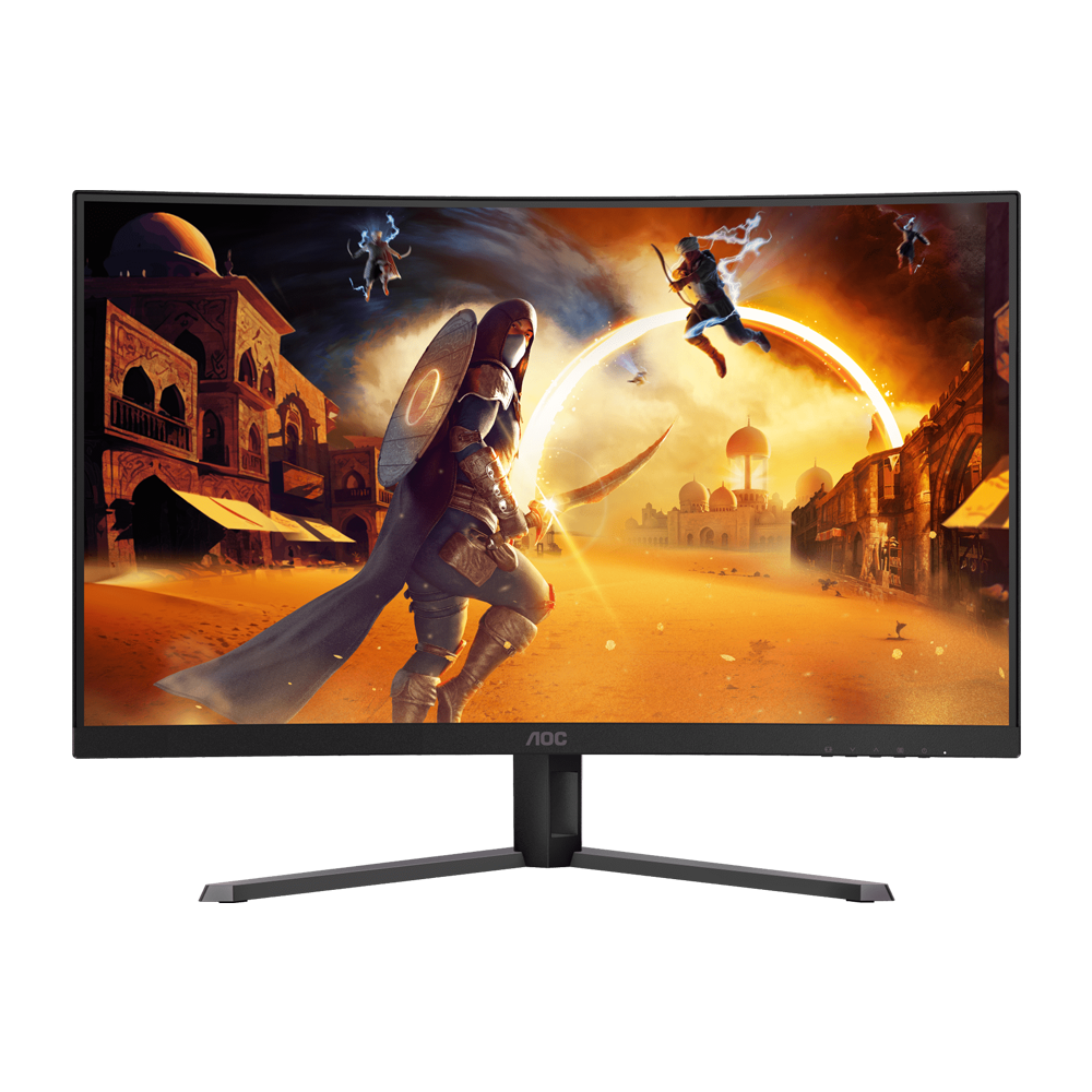 AOC CQ32G4E 32 Inch 180Hz QHD HDMI 2.0 0.5ms VA Gaming Monitor - Black