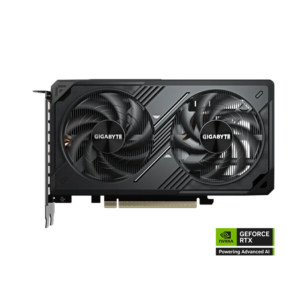 GIGABYTE WINDFORCE MAX Nvidia GeForce RTX 5060 8GB OC V2 Graphic Card - Black