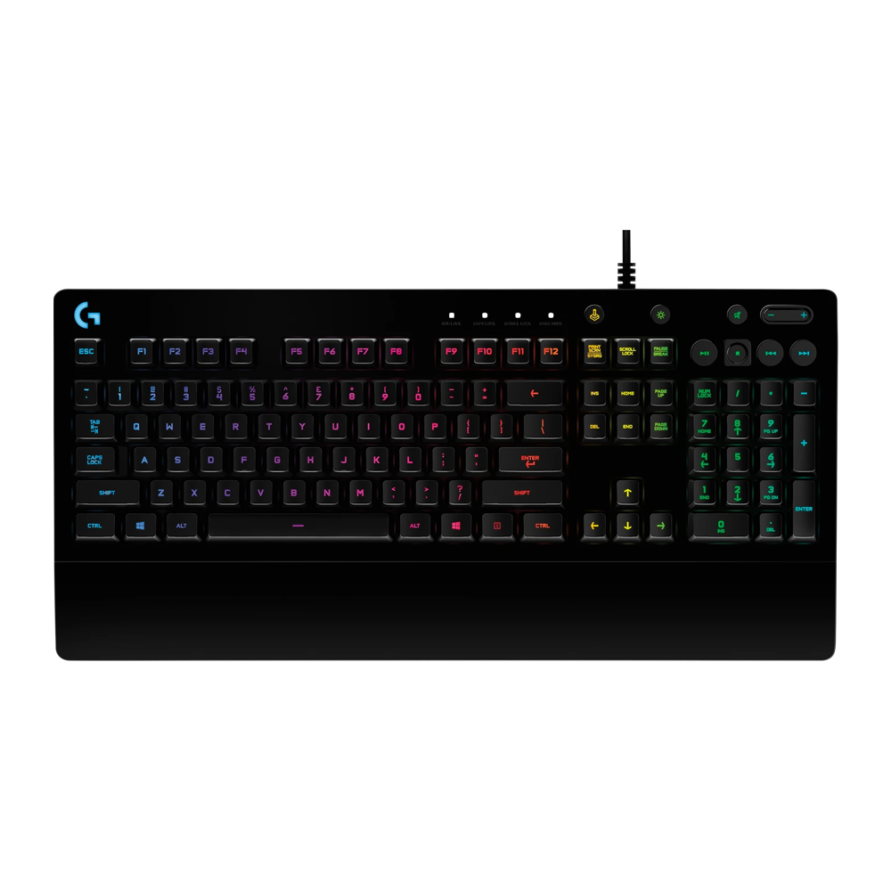 LOGITECH G213 PRODIGY RGB Wired Keyboard - Black