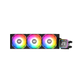 XYZ AQUAPULSE AIO 360 Liquid Cooler - Black