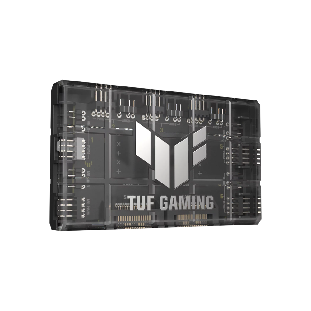 ASUS TUF Gaming ARGB PWM Fan Hub - Black