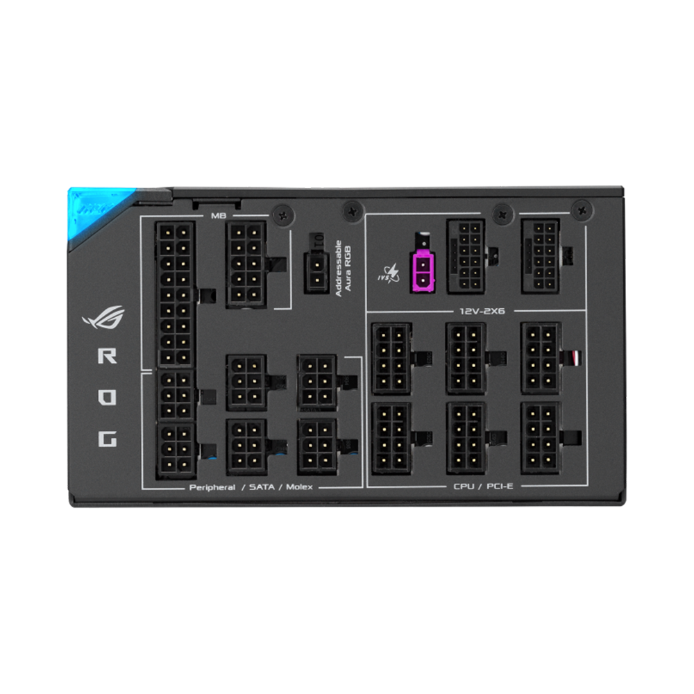 ASUS ROG THOR 1600W Titanium III 80 Plus ATX 3.1 PCIe GEN 5 Power Supply - Black