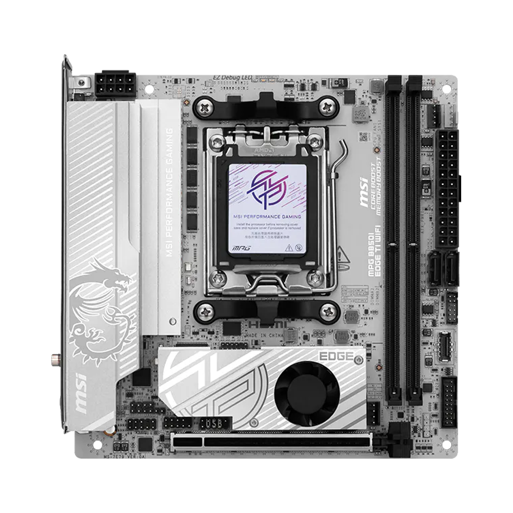 MSI MPG B850I EDGE TI WIFI DDR5 Motherboard - White