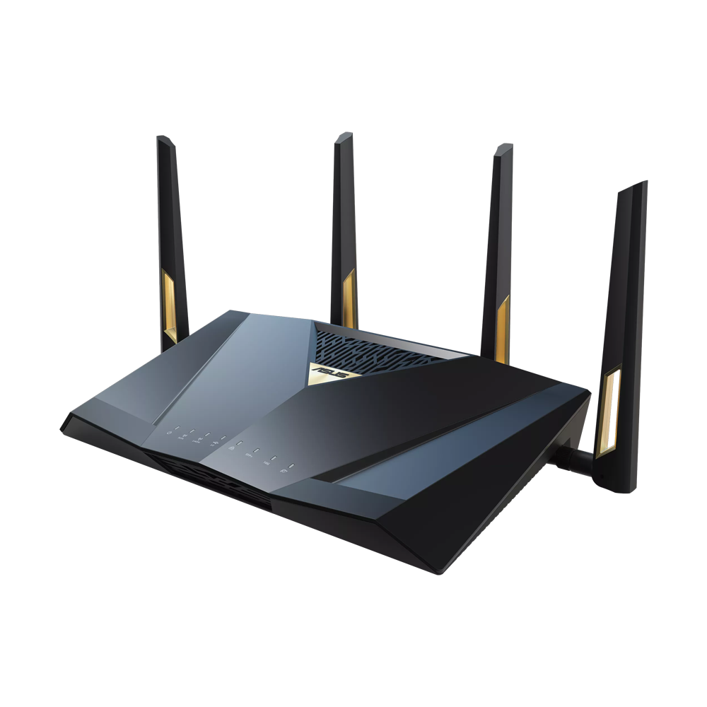 ASUS RT-BE88U Dual-band WiFi 7 AiMesh Extendable Performance Router 4K-QAM - Black