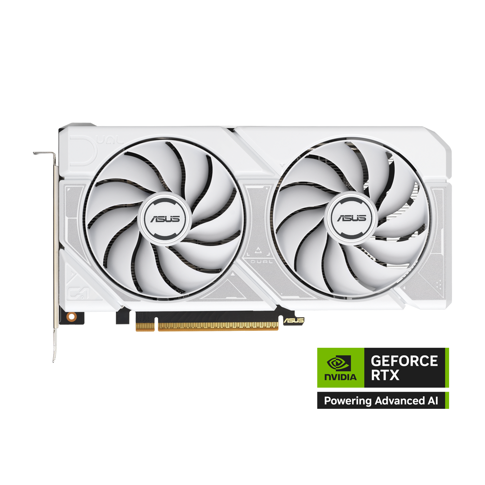 ASUS Dual GeForce RTX 5060 OC 8GB Graphic Card - White