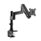GAMEON Pole Mounted Single Monitor Arm - Black