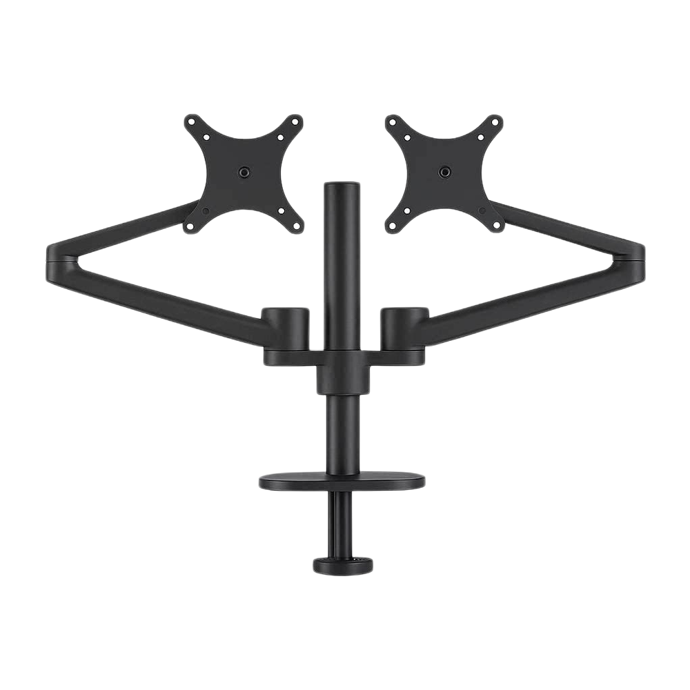 Gamvity ErgoView Pro Dual Monitor Arm – 360° Swivel Desk Mount (32")