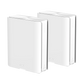 ASUS ZenWiFi BQ16 BE25000 Quad Band WiFi 7 (802.11be) Mesh Router 2 Pack - White