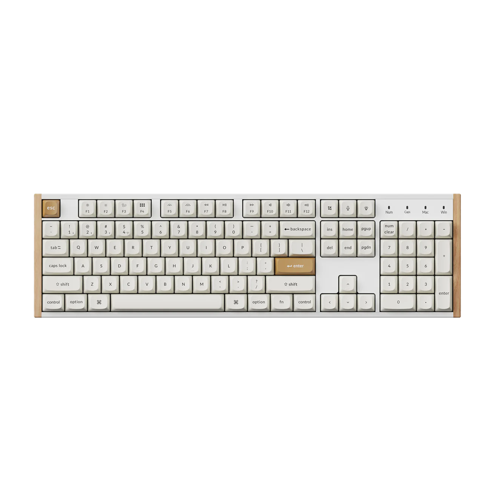 KEYCHRON K10 HE Special Edition 80% Wireless Mechanical Gaming Keyboard AR - Silver