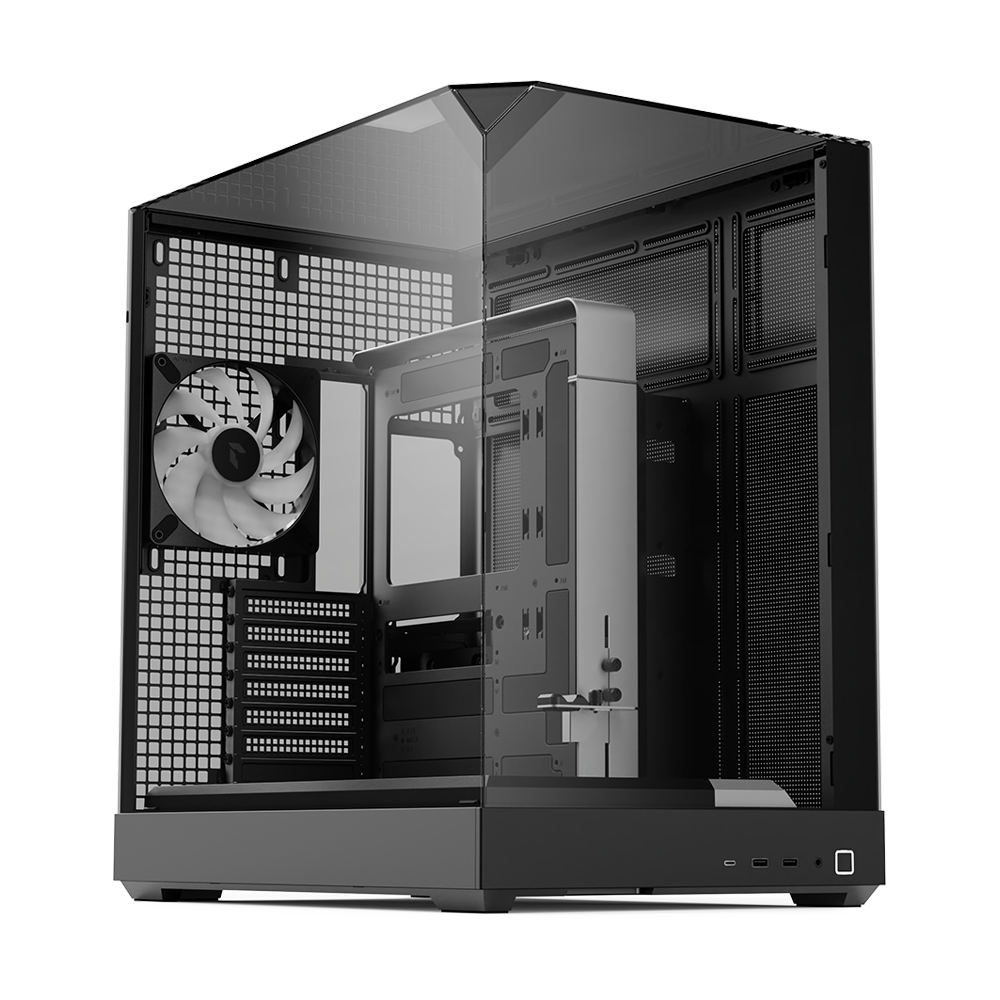 APNX V2 Mid Tower Case - Black