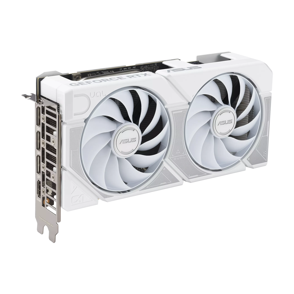 ASUS Dual Nvidia GeForce RTX 5060 Ti OC 16GB Graphics Card - White Edition