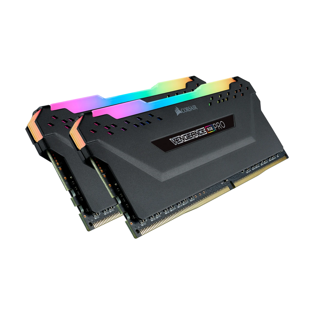 Corsair VENGEANCE RGB PRO 16GB(2 X 8GB) 4000MHz Memory Kit - Black
