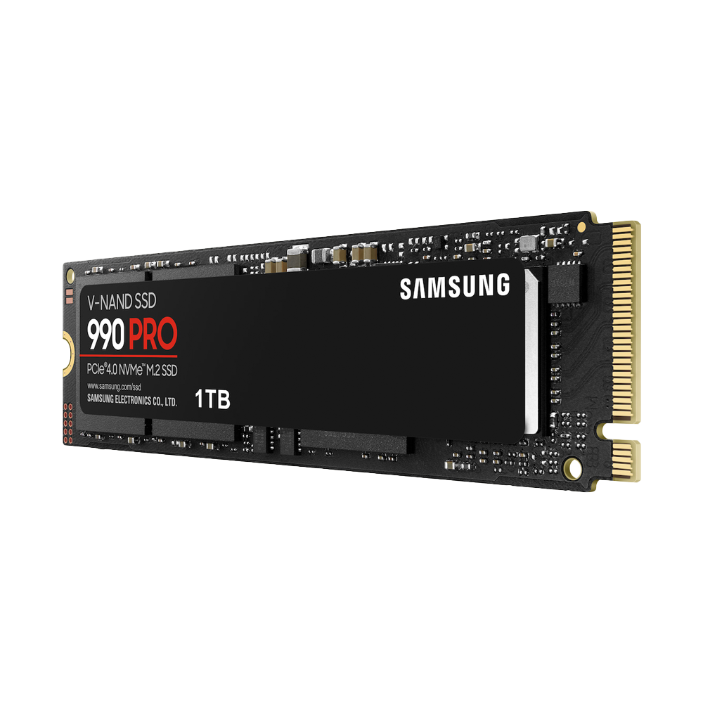 SAMSUNG 990 PRO M.2 2280 PCIe GEN4X4 NVMe SSD (R:7,450 MB/s W:6,900 MB/s) - 1TB