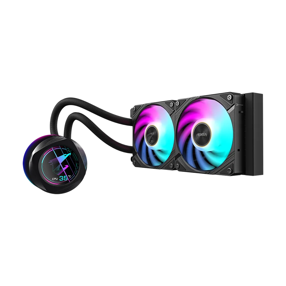 GIGABYTE AORUS WATERFORCE X II 240 Liquid Cooler - Black