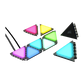 Corsair iCUE LC100 Case Accent Lighting Panels — Mini Triangle — 9x Tile Expansion Kit