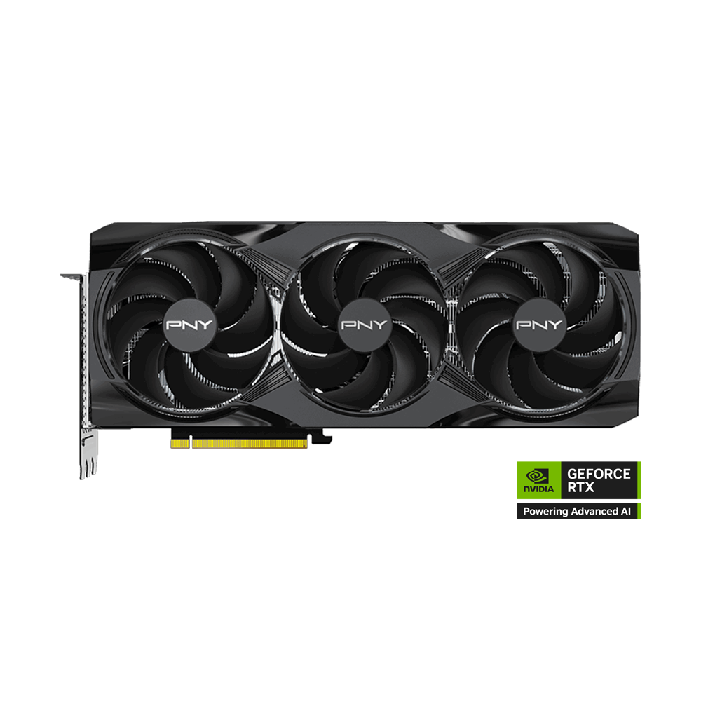 PNY Nvidia GeForce RTX 5080 OC 16GB Graphics Card - Black