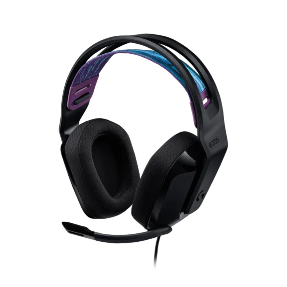 Logitech G335 Wired Gaming Headset - Black