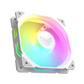 ASUS TUF Gaming TR120 ARGB Reverse Single Pack Case Fan - White
