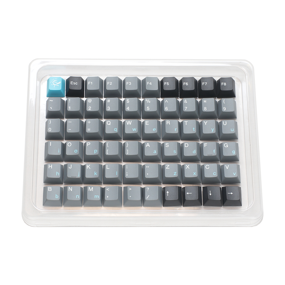 DUCKY PBT Tripleshot 133-Key Cherry Profile Keycap Set Skyline