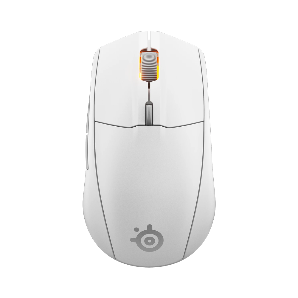 SteelSeires Rival 3 Wireless Gen 2 Truemove Bluetooth Mouse - White