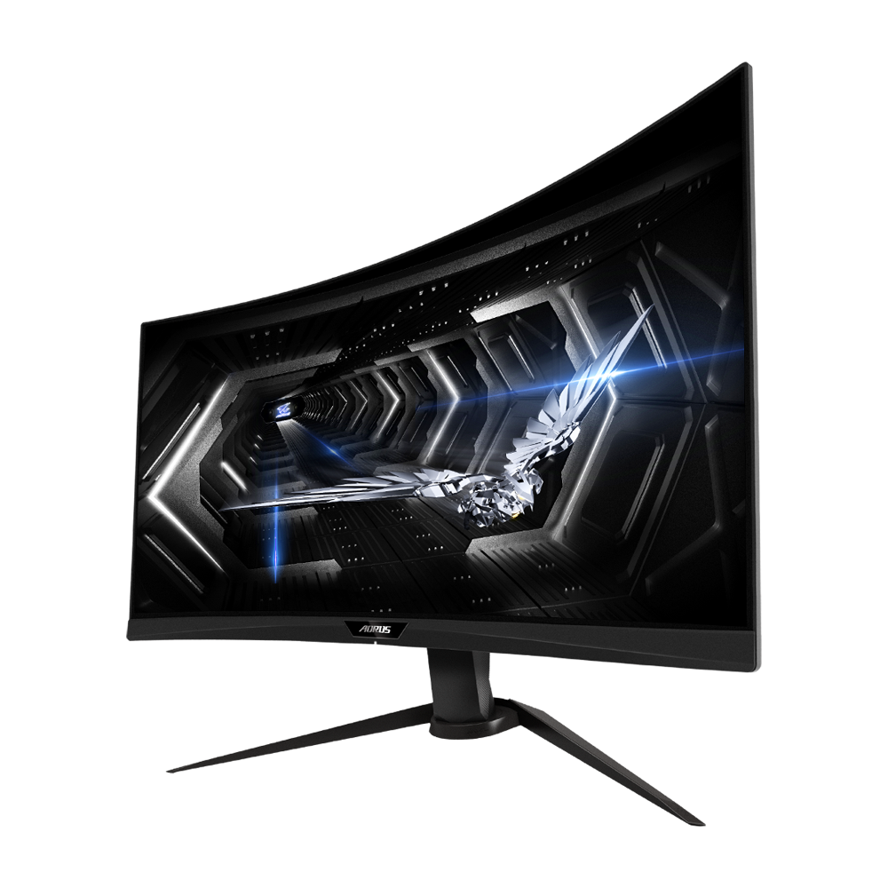 GIGABYTE AORUS CV27Q 27 Inch 2K QHD 165Hz Curved Gaming Monitor - Black