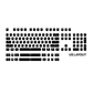 STEELSERIES PrismCaps Keycaps - Black