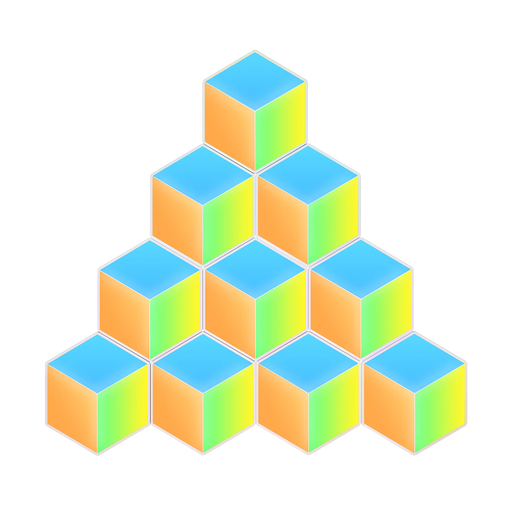 GOVEE Glide Hexa Pro LED Light Panels 10PCS - H6066