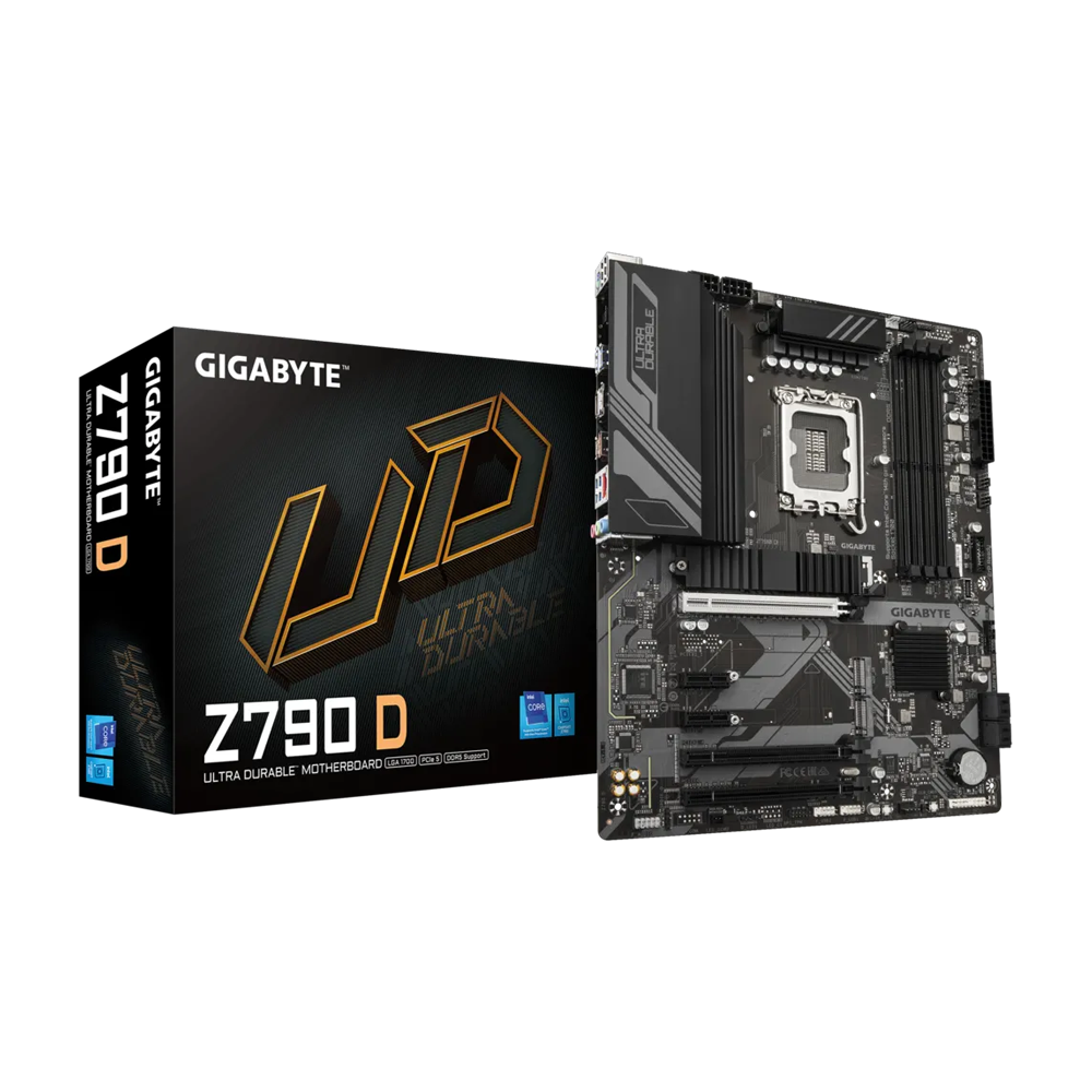 GIGABYTE Z790 D 1.2 DDR5 Motherboard - Black