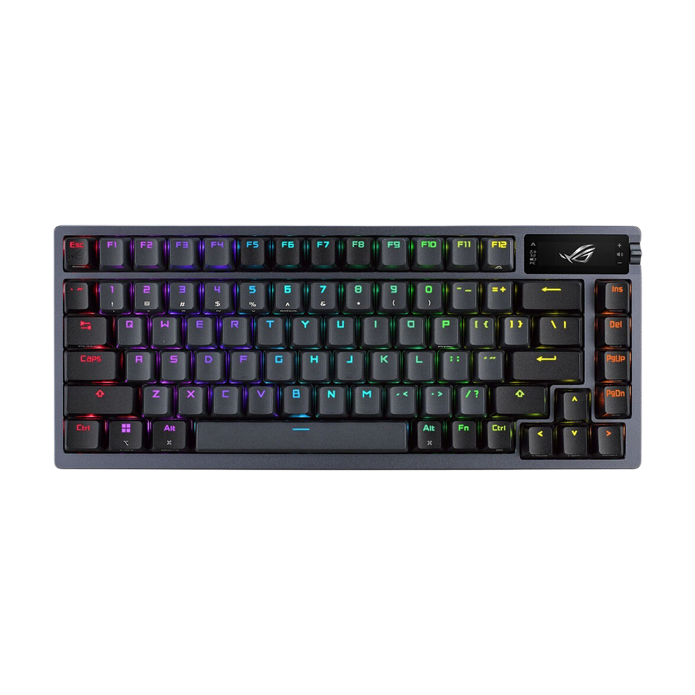 ASUS ROG AZOTH 75% RGB Wireless DIY Mechanical Gaming Keyboard EN/AR - Black