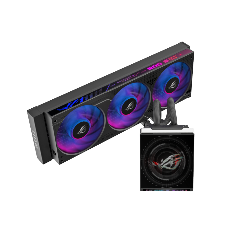 ASUS ROG STRIX SLC IV 360 ARGB LCD Liquid Cooler - Black