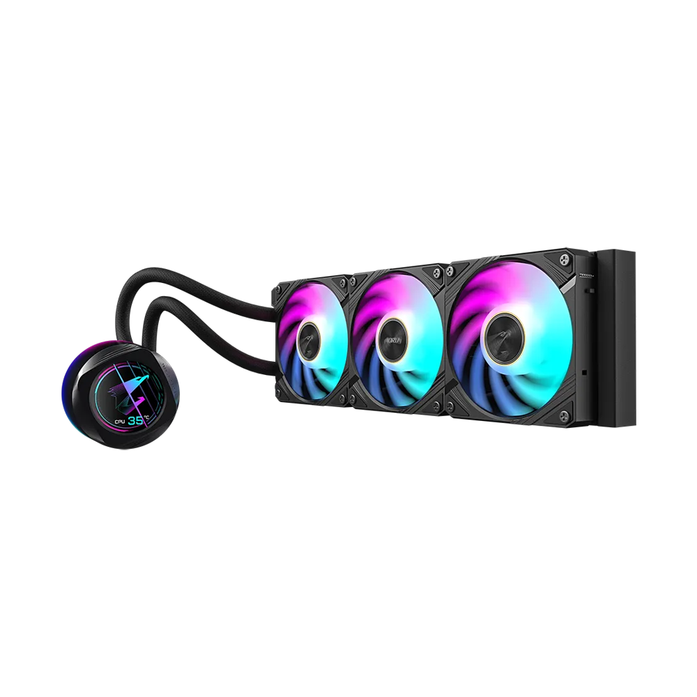 GIGABYTE AORUS WATERFORCE X II 360 Liquid Cooler - Black