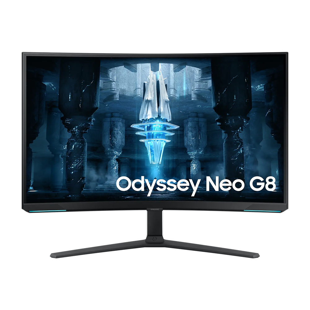 SAMSUNG ODYSSEY NEO G8 32 Inch 1000R UHD 240Hz Curved Gaming Monitor - Black