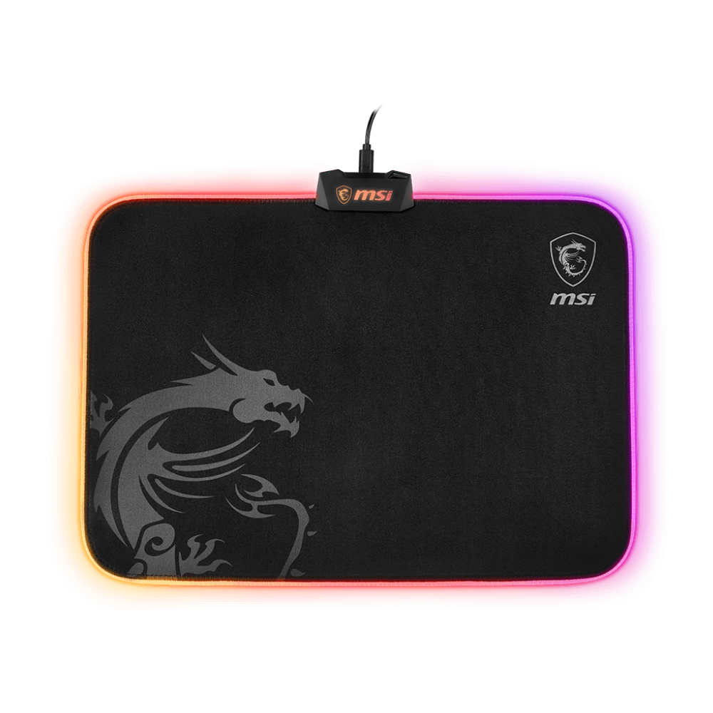 MSI AGILITY GD60 Wired RGB Mousepad - Black