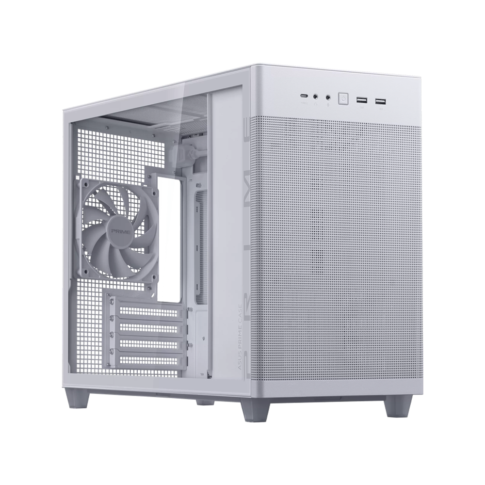 ASUS Prime AP201 ATX Case - White