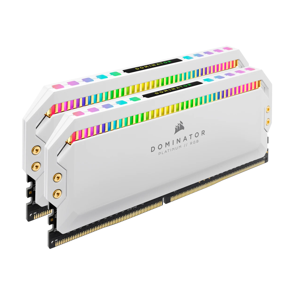 CORSAIR DOMINATOR Platinum RGB - 16GB(2x8GB) 3200MHz Memory Kit - White