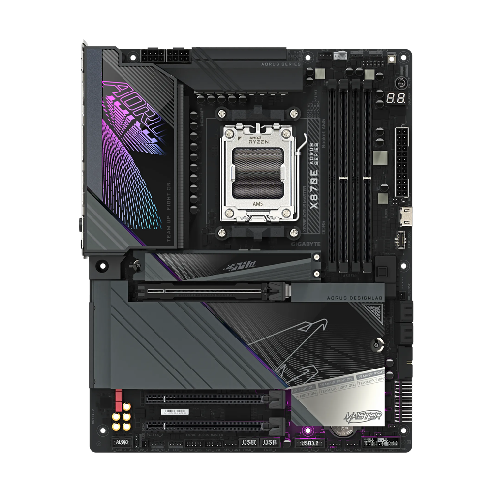 GIGABYTE X870E AORUS MASTER X3D Motherboard - Black