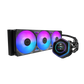 Cooler Master MasterLiquid Atmos II LCD Liquid Cooler - Black