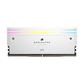 CORSAIR DOMINATOR TITANIUM RGB 32GB (2x16GB) DDR5 DRAM 6000MT/s CL30 Intel XMP Memory Kit - White