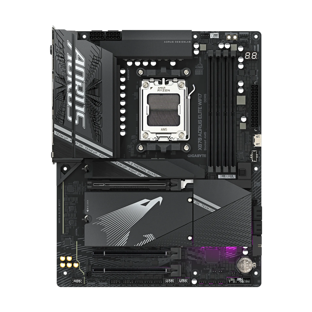 GIGABYTE X870 A ELITE WIFI7 1.1 DDR5 Motherboard - Black